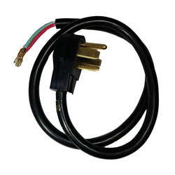 P-5RC-4W-40A-CE - 5ft 4-Conductor Copper Closed Eyelet Range Cord, 40A PVC Jacket