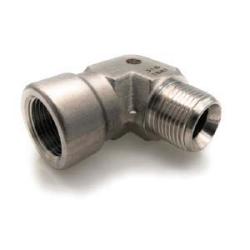 SS5502-16-16 - Stainless Steel 90-Degree Elbow Adapter 1 in MNPT x 1 in FNPT