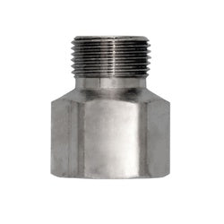 00626-0606 - 3/8-in Compression x 3/8-in Female NPTF Brass Coupling Body with Chrome-Plated Finish