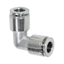 20153SS - 90-Degree Union Elbow Fitting 3/8-in Push-to-Connect Stainless Steel 316