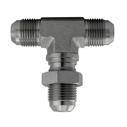 2703-LN-10-10-10 - 5/8 in Male JIC Steel Bulkhead Branch Tee Fitting, 3500 psi, 375°F