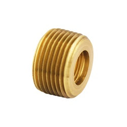 28117 - Brass Face Bushing - Male NPTF 1/2-in x Female NPTF 3/8-in
