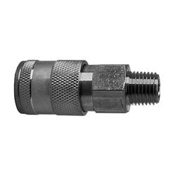 99866S - 3/8 in Male NPT Steel Coupler for Pneumatic Equipment
