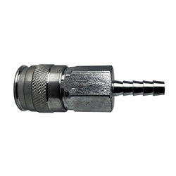 99870S - 3/8-in x 1/4-in Steel Universal Hose Coupler for Compressed Air and Water