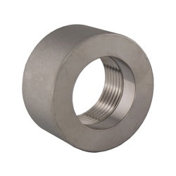 62771MS - 1/4-in x 1/4-in NPT Half Coupling - 304 Stainless Steel