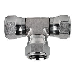 6606888 - 1/2-in Female JIC Swivel Steel Tee Fitting, 2.76 in Length