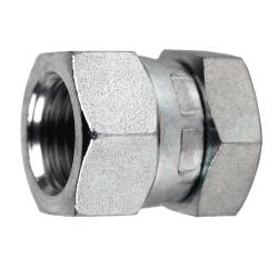 7699-C-22 - Steel M22 Female Komatsu Cap, 29mm Length, Fits M22 x 1.5 Threads