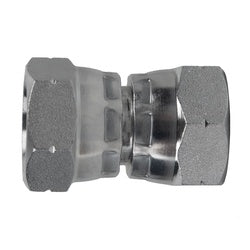 9044-06-06 - Steel 45 mm Long Swivel Adapter with 3/8-inch Female BSPP Connections