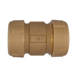 9281616CTSLFBAG - 1 in IPS Compression Coupler, 3 in Lead-Free Brass for Potable Water Systems