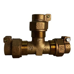 9641212LFBAG - 3/4-in Pack Joint Union Tee Lead-Free Bronze Fitting