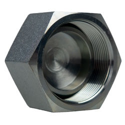 9644-C-24 - 1-1/2-inch Female BSPP Steel Cap Fitting