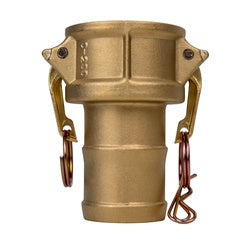 E-CGC-400-B1 - 4-in x 4-in Brass Economy Series Type C Cam and Groove Coupler