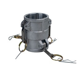 E-DD-4040-A - 4in x 4in Aluminum Female Cam and Groove Spool Coupler