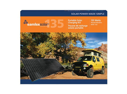 135 Watt Portable Solar Charging Kit
