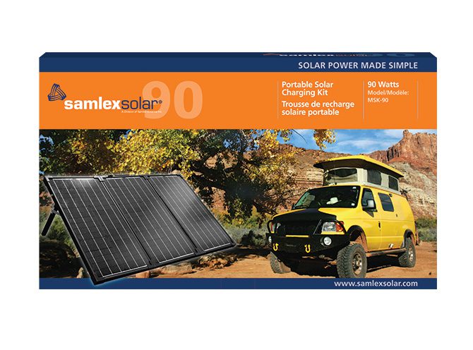 90 Watt Portable Solar Charging Kit