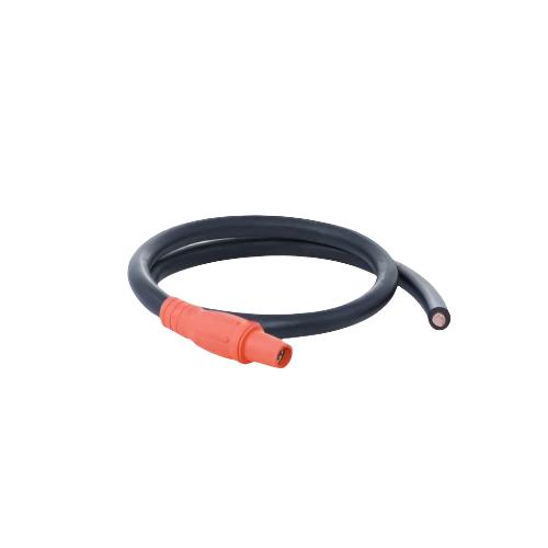 2/0 AWG Genflex Type W Power Cable CAM Female Connector to Opposite Bare