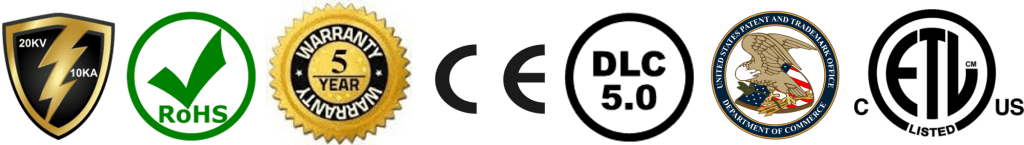 CL-40W8H-55K-E39 LED Lamp 40W 360°