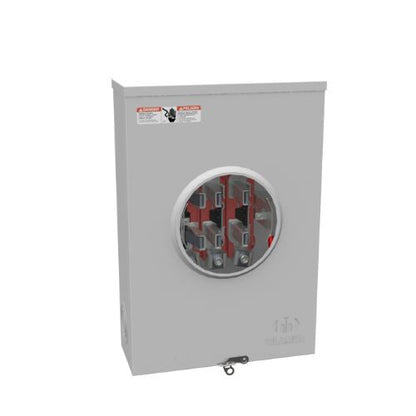 7 Terminal 1-Position 200A Ringless Meter Socket With Lever Bypass U2046-O