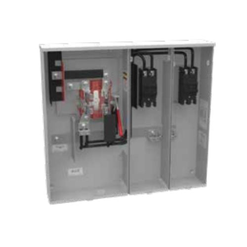 4 Terminal 320A Ringless Meter Socket With Lever Bypass U6584-O-2/200-BL