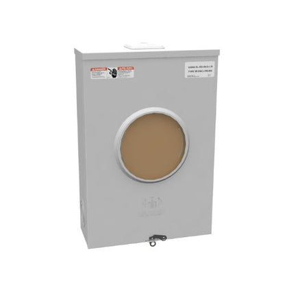 5 Terminal 1-Position 200A Ringless Meter Socket U3042-XL-QG-BLG-LIS