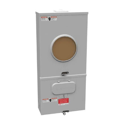 4 Terminal 1-Position 100A Ringless Meter Socket U3741-XL-100-BL