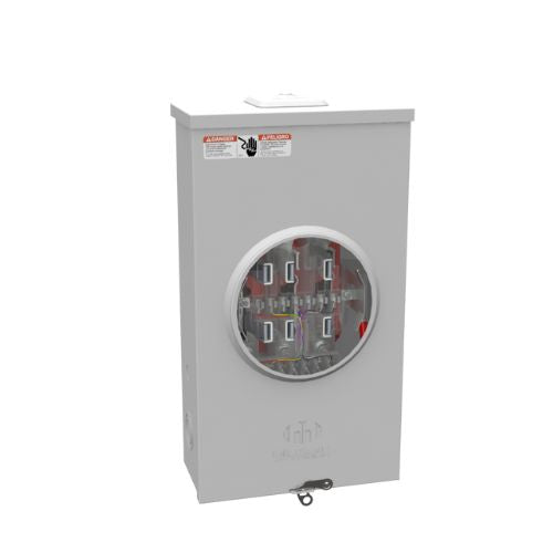 13 Terminal 1-Position 80A Ringless Meter Socket U4493-XL