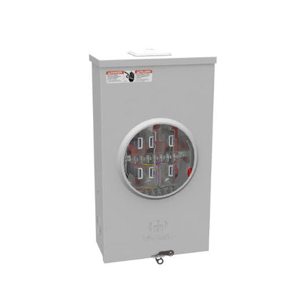 13 Terminal 1-Position 80A Ringless Meter Socket U4493-XL