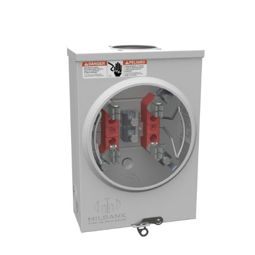 4 Terminal 125A Ringless Meter Socket U8435-RL-TG-KK