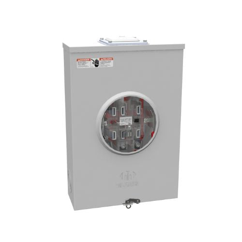 7 Terminal 1-Position 200A Ringless Meter Socket With Lever Bypass U9701-RXL-QG