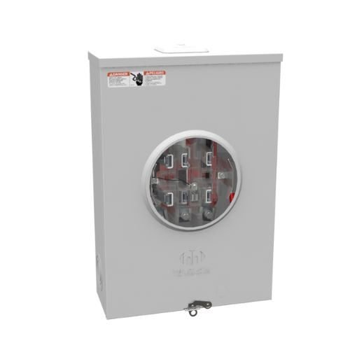 7 Terminal 1-Position 200A Ringless Meter Socket U1854-XL-QG-BLG-LIS