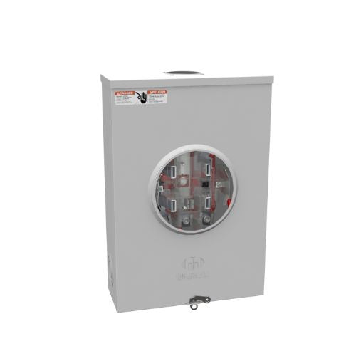 4 Terminal 1-Position 200A Ringless Meter Socket With Lever Bypass U9801-R