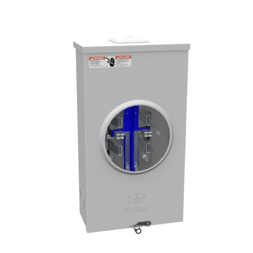 6 Terminal 1-Position 80A Ringless Meter Socket U4490-XL