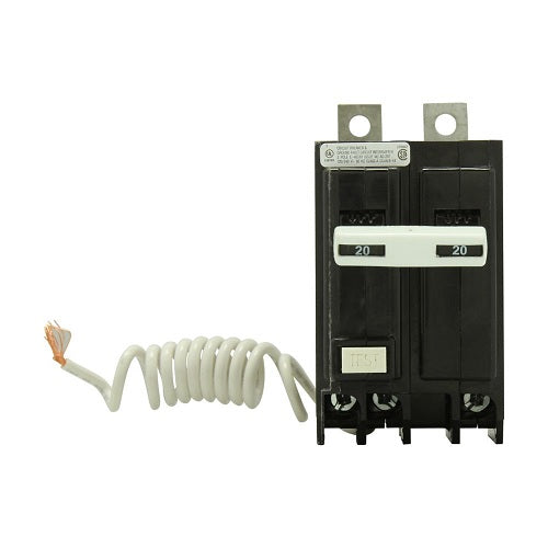50A Two Pole 120/240V QB GFCI Circuit Breaker QBGFT2050