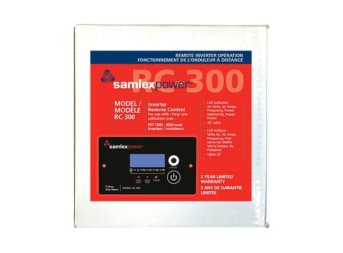 RC-300 Optional LCD Panel Remote Control