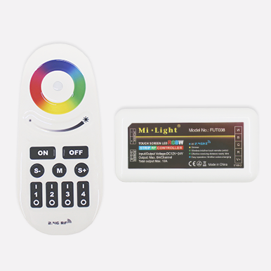 RGBW Receiver & Remote Combo