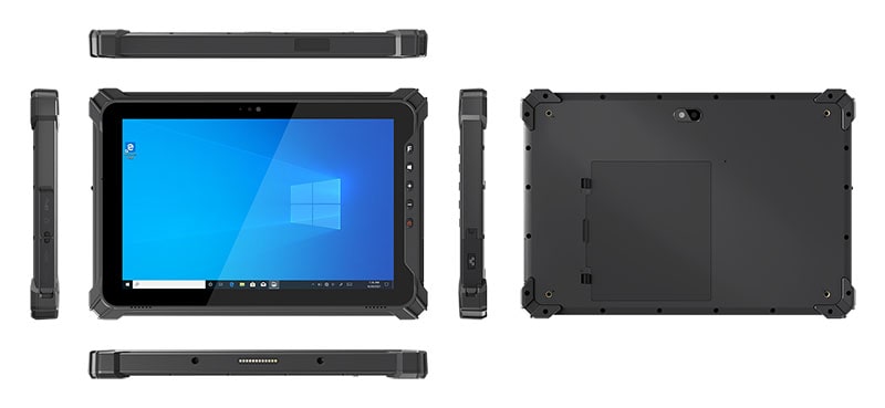 RT106-PRO 10.1" IP65 Water Resistant Sunlight Readable Rugged Windows Tablet PC - PRO Edition