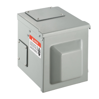 125/250V 30A RV Power Outlet Box Enclosed Lockable NEMA Weatherproof