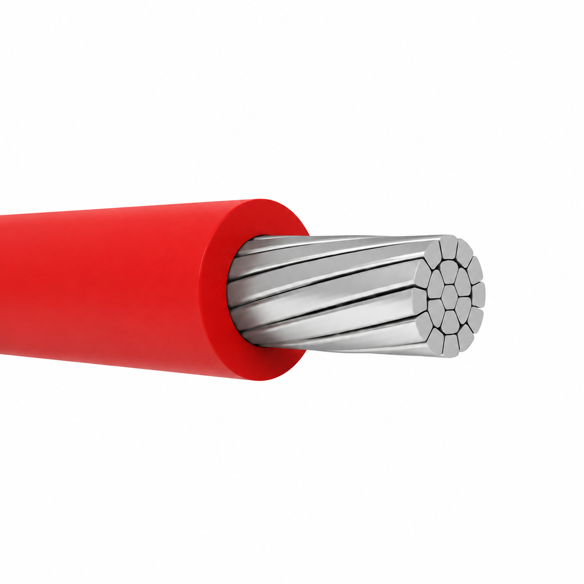 250' 1 AWG THHN/THWN-2 Aluminum Building Wire PVC Insulation Nylon Jacket 600V
