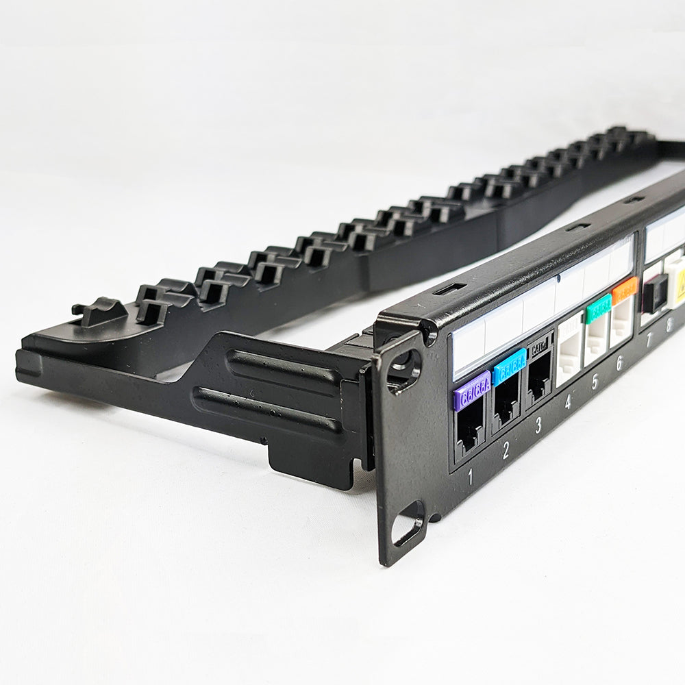 S45-2024U Unloaded 24 Port Unshielded Keystone Patch Panel