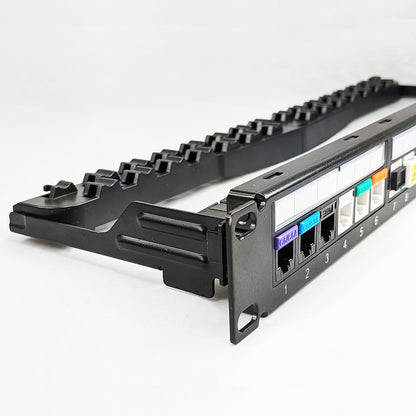 S45-2024U Unloaded 24 Port Unshielded Keystone Patch Panel