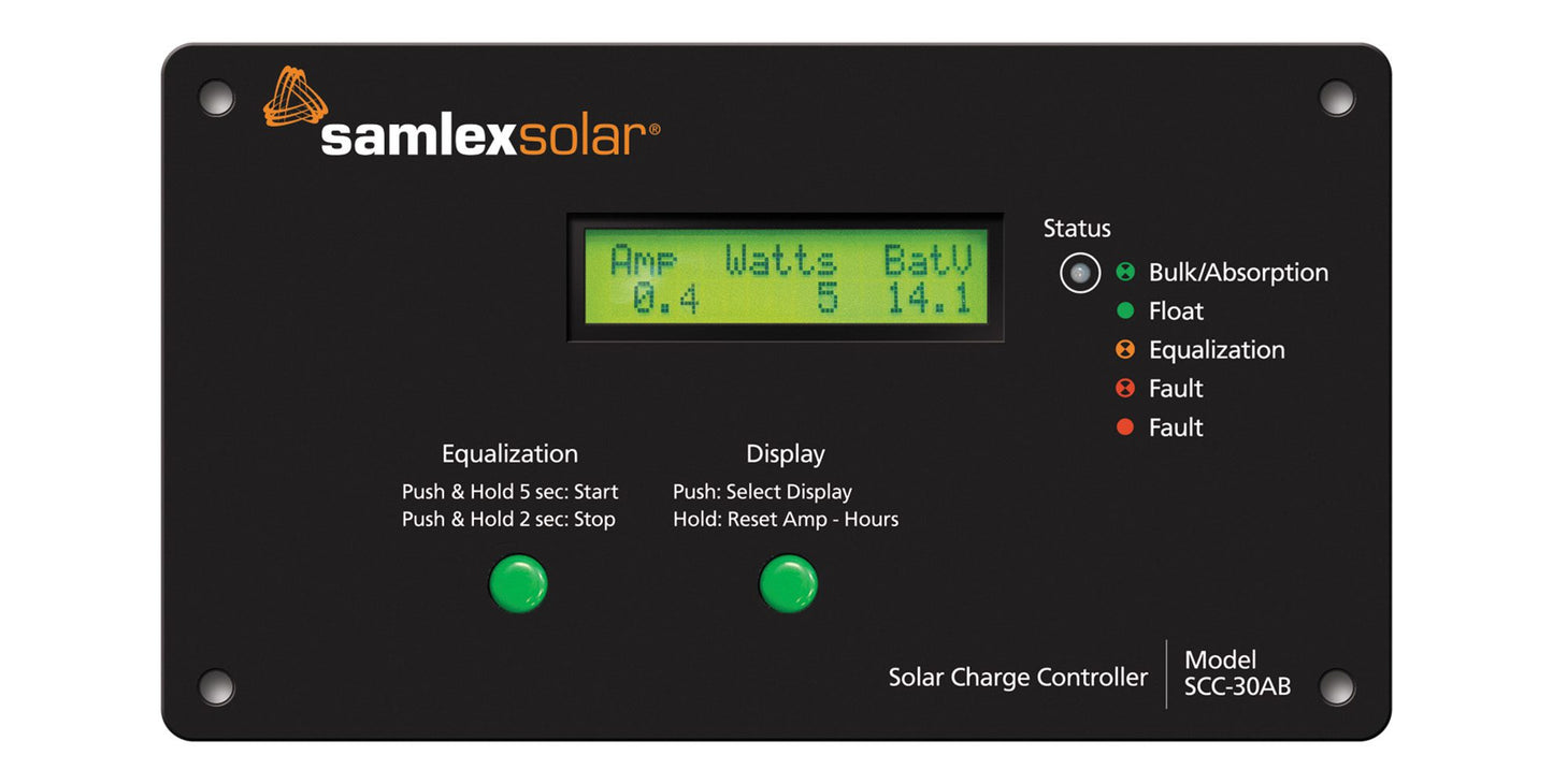 SCC-30AB 30 Amp Solar Charge Controller