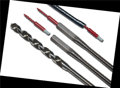 BES-SCD3824 3/8" x 24" Carbide Screw Drill, Wire Pulling Drill Bit