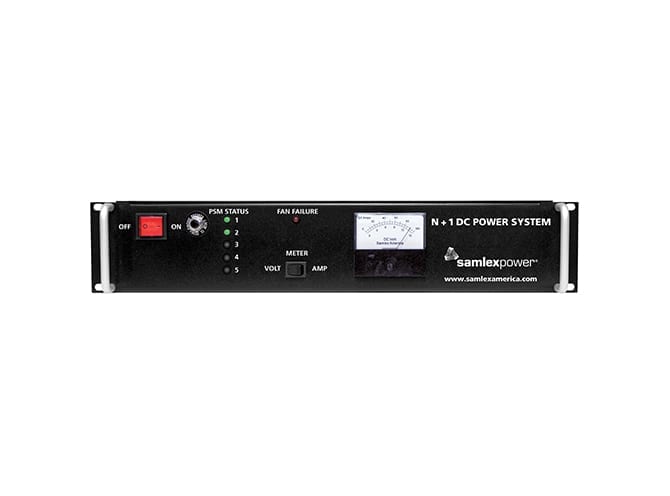 12V 40 Amp Rack Mount Power Supply with N+1 and battery back-up (230V)