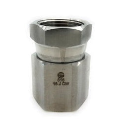 SS1405-12-12 - 3/4 in FPT x 3/4 in FNPSM Stainless Steel Swivel Adapter