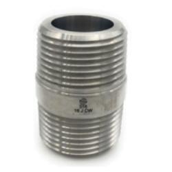 SSCN-12 - 3/4 in MNPT x 3/4 in MNPT 316 Stainless Steel Close Pipe Nipple
