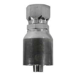 SS43-06-06FORFS - 3/8" Stainless Steel Straight Adapter with O-Ring Face Seal Connection