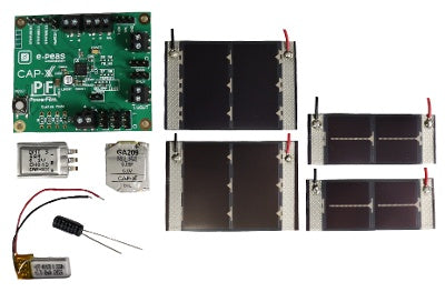 DEV-EPEAS-CAPXX Solar Development Kit with e-peas PMIC and CAP-XX Supercapacitors