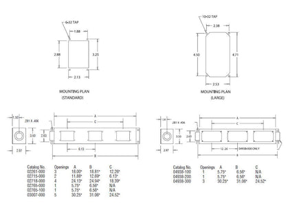 02765-100 Standard and Large Enclosures