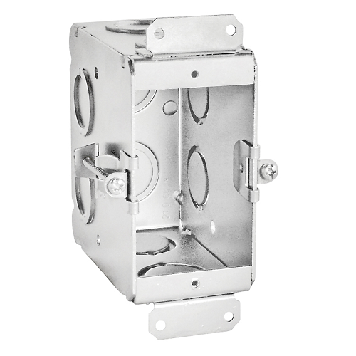 3" X 2" Switch Box With 2-1/2 Inch Deep Non-Gang able Knockouts Conduit TB-125-OW (Pack of 25)