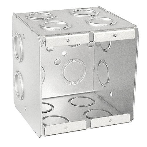 3-1/2" Two Gang Masonry Box Non-Gang able With Deep Knockouts Conduit TB-235 (Pack of 30)